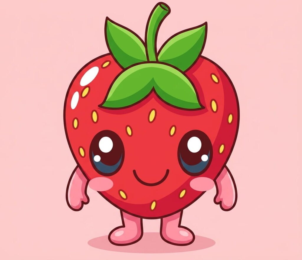 strawberry cartoon images free download