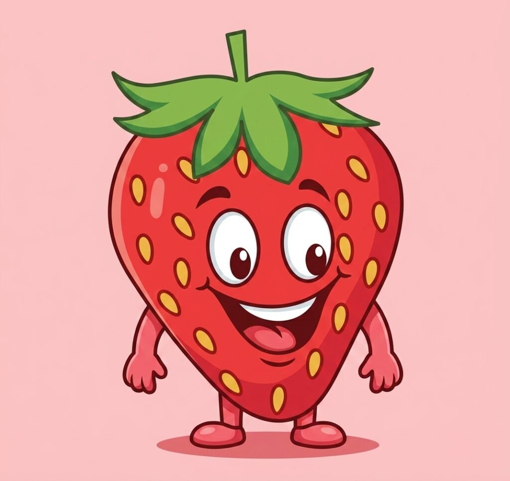 strawberry images drawing