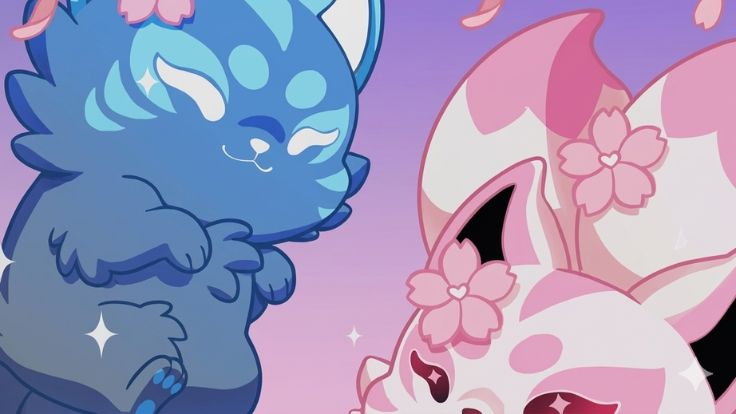 japanese Cute Kitsune Wallpaper