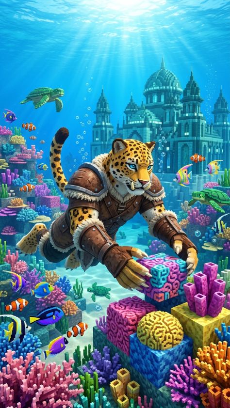 Leopard coral reef diver leopard fruit picture