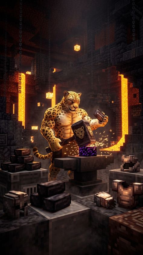 Leopard nether smithy blacksmith leopard fruit picture