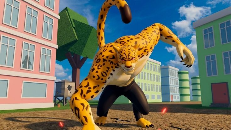 Roblox leopard character city leopard fruit picture