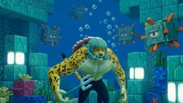 Leopard underwater temple leopard fruit picture