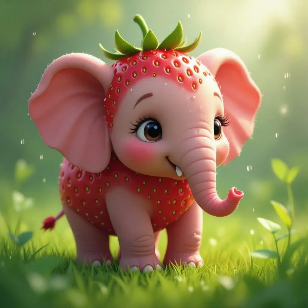 Strawberry Elephant photo