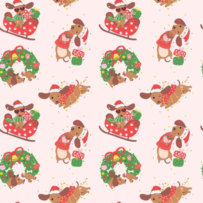 Charming pink wallpaper