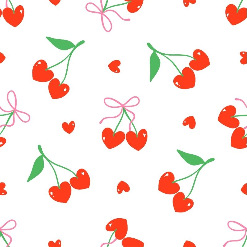 Delightful coquette wallpaper