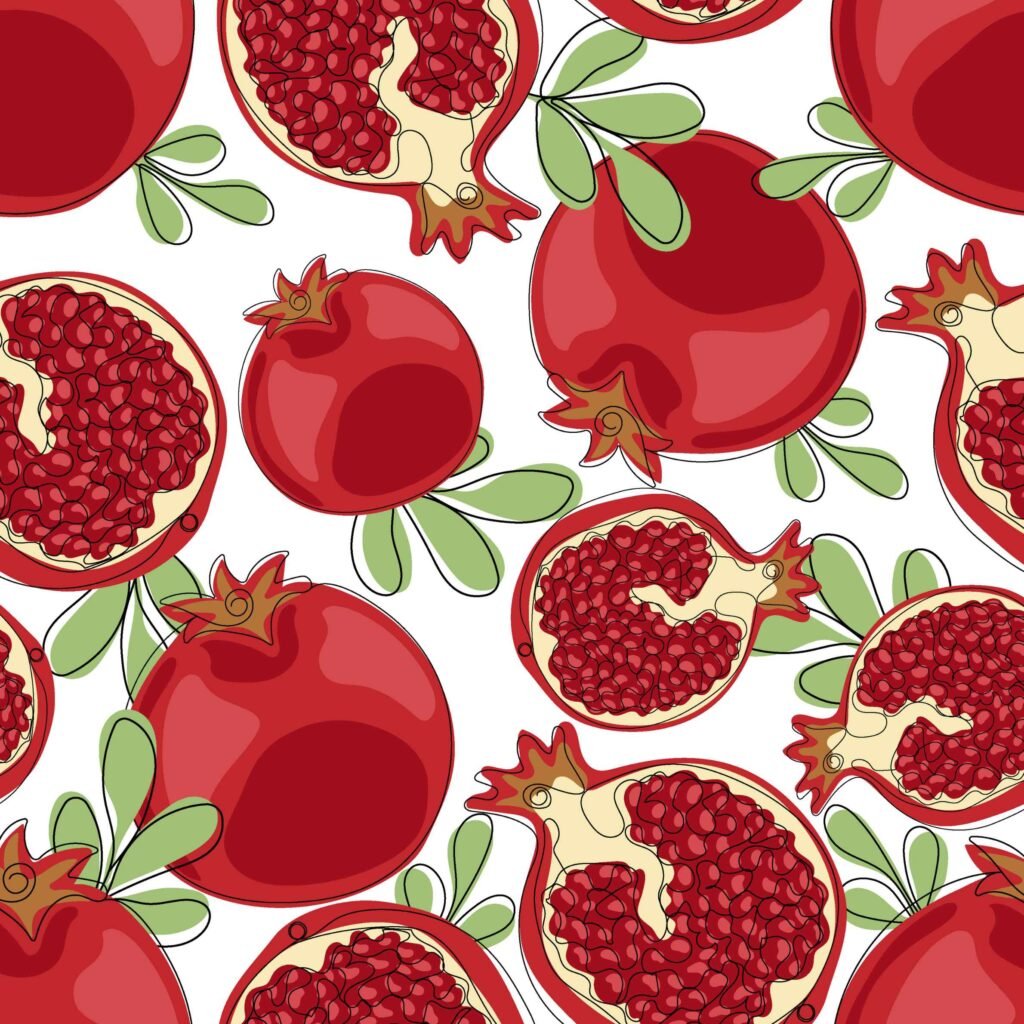 High quality pomegranate wallpaper