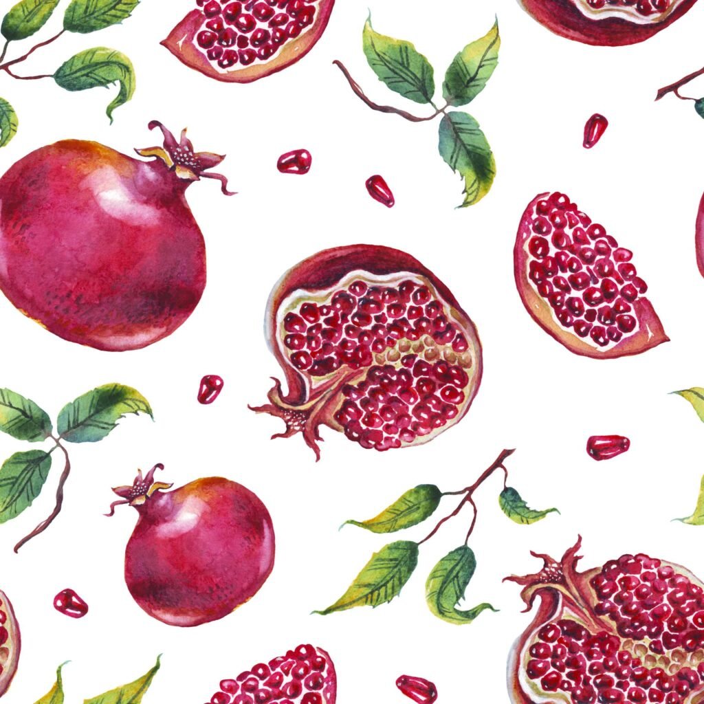 Natural pomegranate wallpaper for desktop