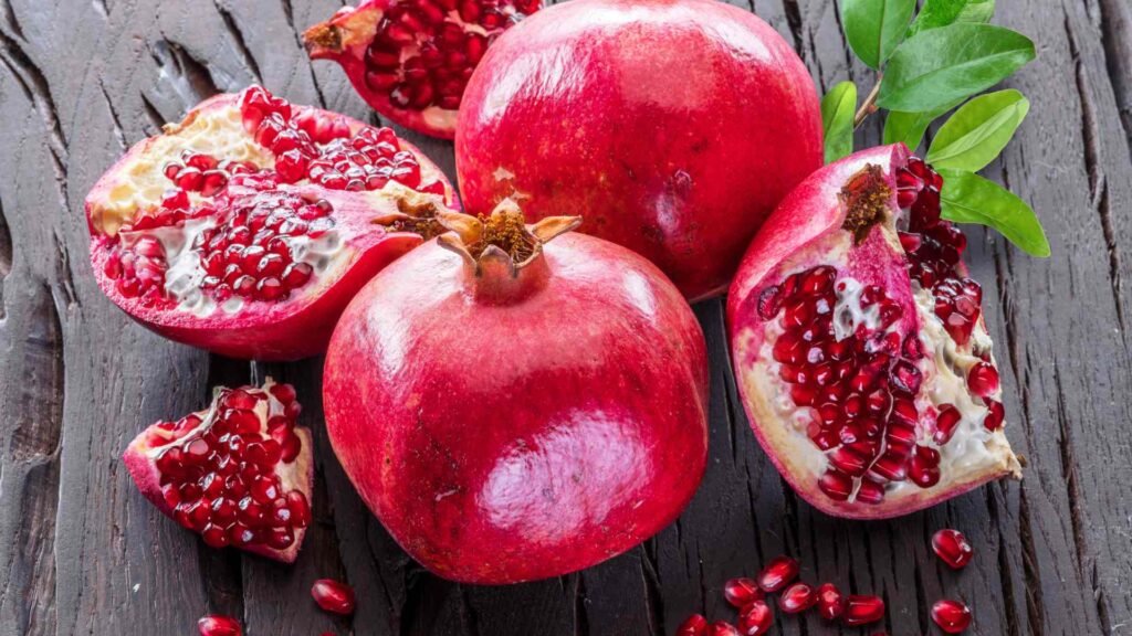 Pomegranate aesthetic wallpaper for lock screen