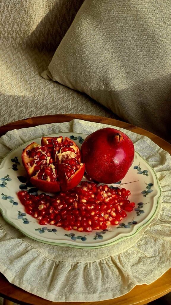 Pomegranate iPhone wallpaper
