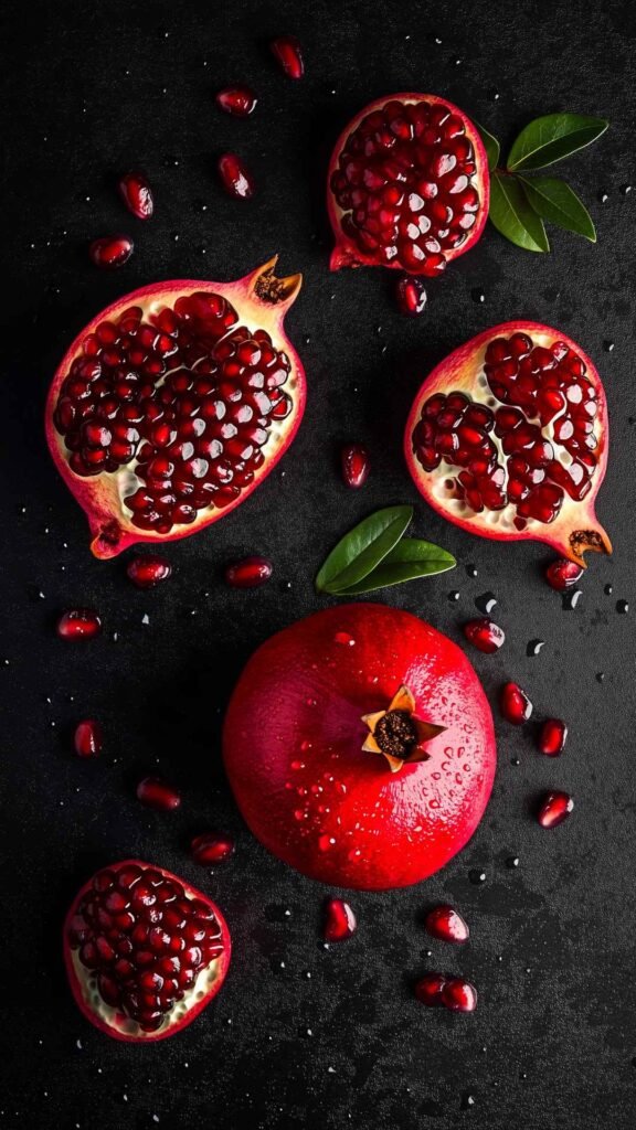 Pomegranate phone wallpaper