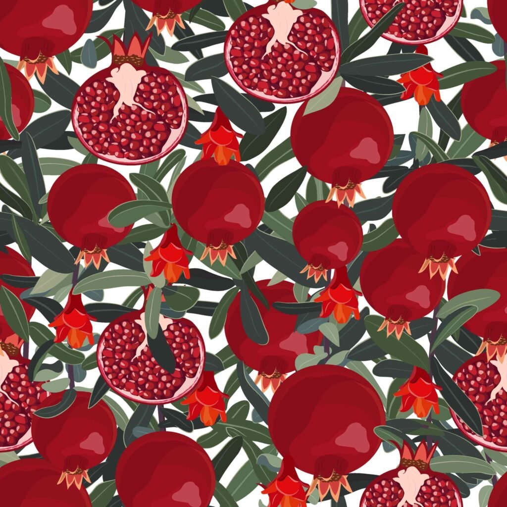 Pomegranate wallpaper for Android mobile