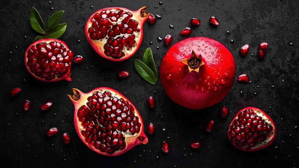 Premium pomegranate wallpaper collection