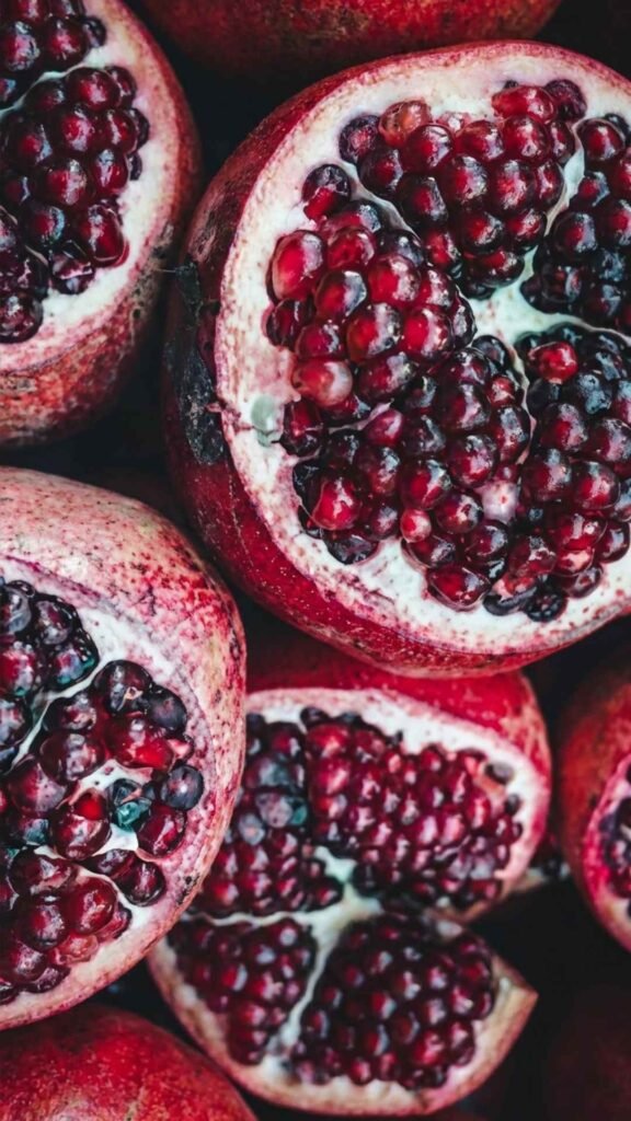 Realistic pomegranate wallpaper for every device